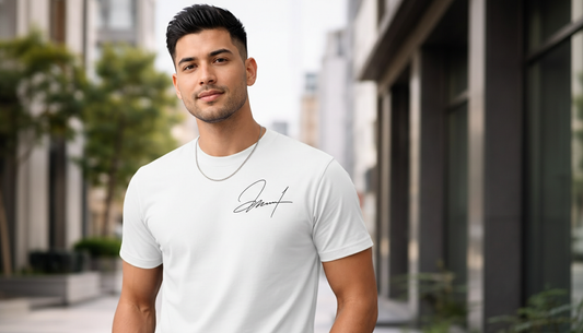 Ultra-soft white t-shirt